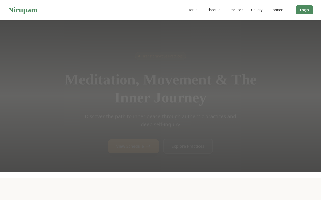 Nirupam – Sufi Master Portfolio